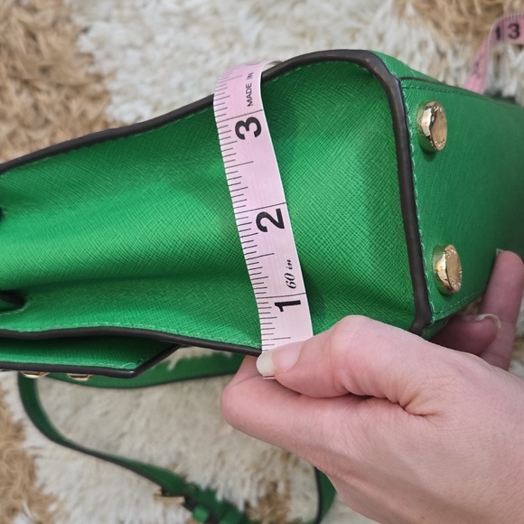 michael kors mk green studded bag - Picture 7 of 7